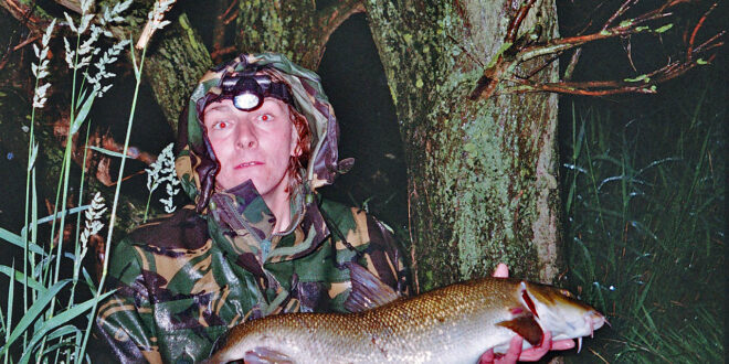 photographing fish catch trophy shots - angling self-take photography