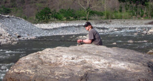 Andrew Kennedy mahseer fishing in India