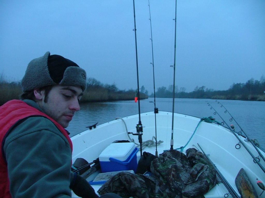 Pike fishing on the Norfolk Broads - a piker's dawn