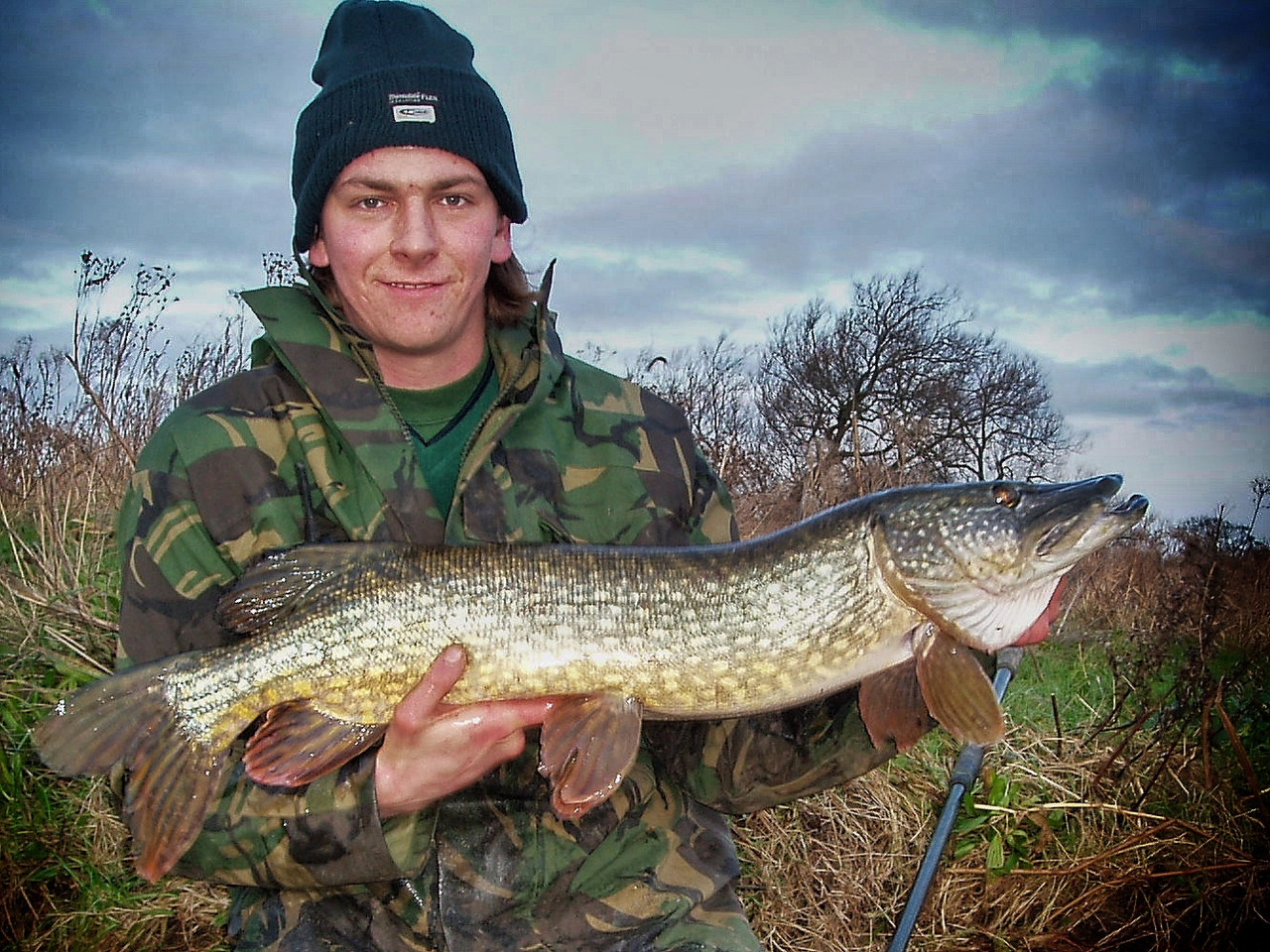 This 15lb pike is my new lure-caught PB and was taken on a lure I made myself