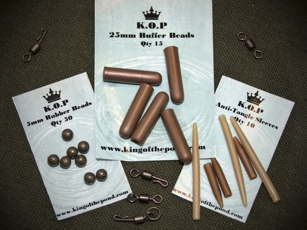 the Pond terminal tackle review - Beads, anti-tangle sleeves and buffer beads
