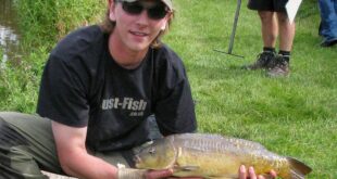 Carp fishing match at Makin's Glebe Fishery