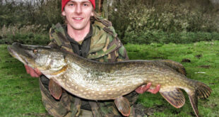 Large specimen pike fishing