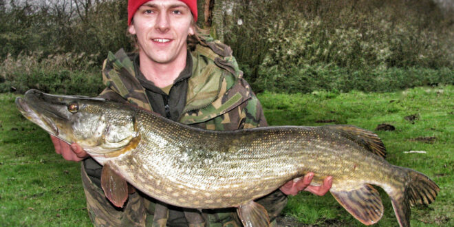 Large specimen pike fishing