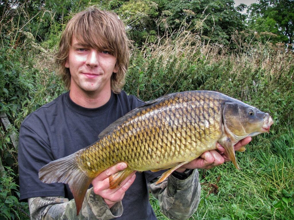 Surface fishing for carp