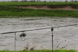 Winter barbel & pike fishing on the River Dove