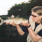 Andrew's PB fly caught chub
