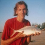 Andrew's golden trevally PB from Australia
