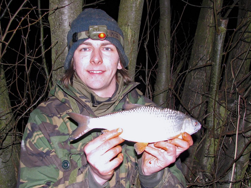 Roach fish, fishing