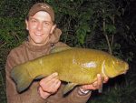 Andrew's PB tench from a Nottinghamshire gravel pit - fish