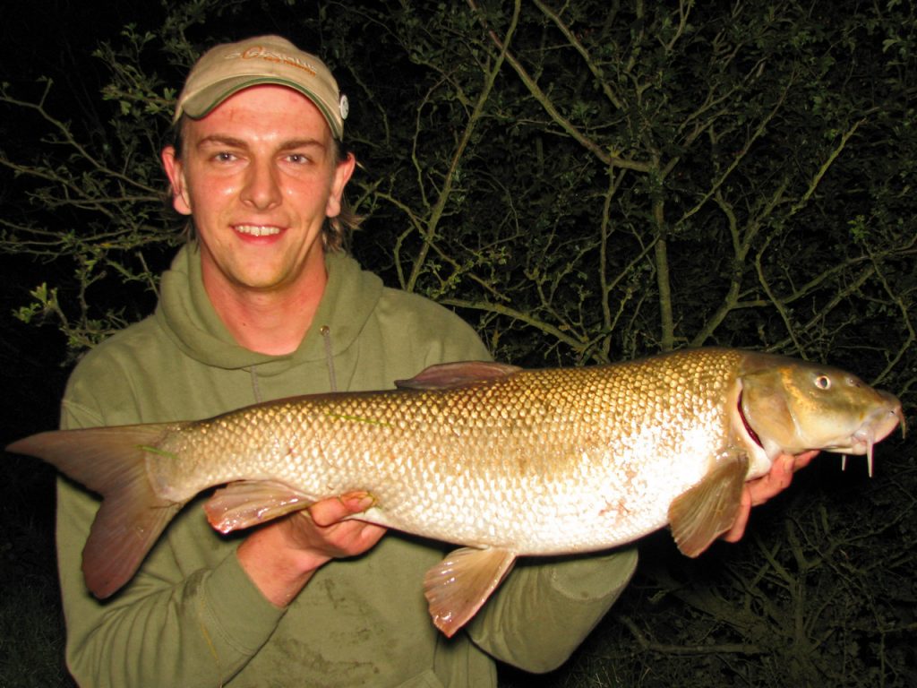 Andrew Kennedy with a double figure summer barbel