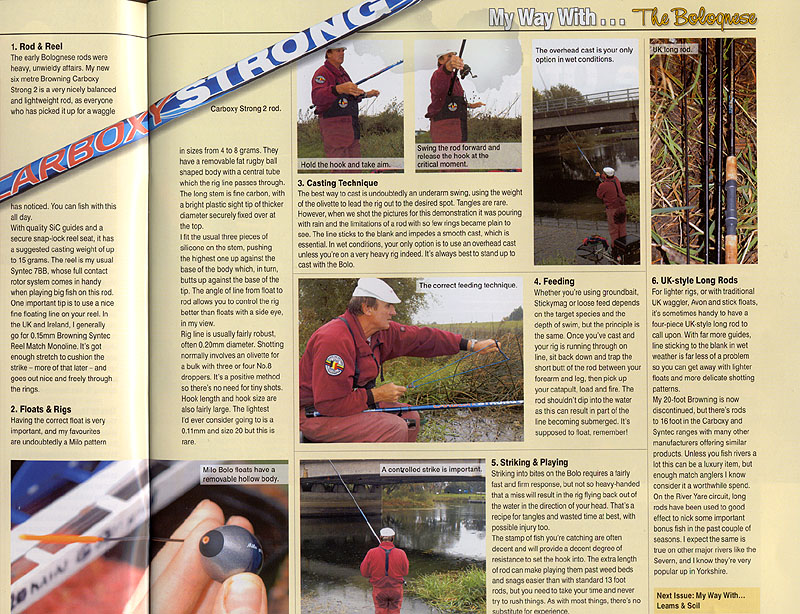An excerpt from the "My Way With..." section of Bob Nudd Monthly magazine