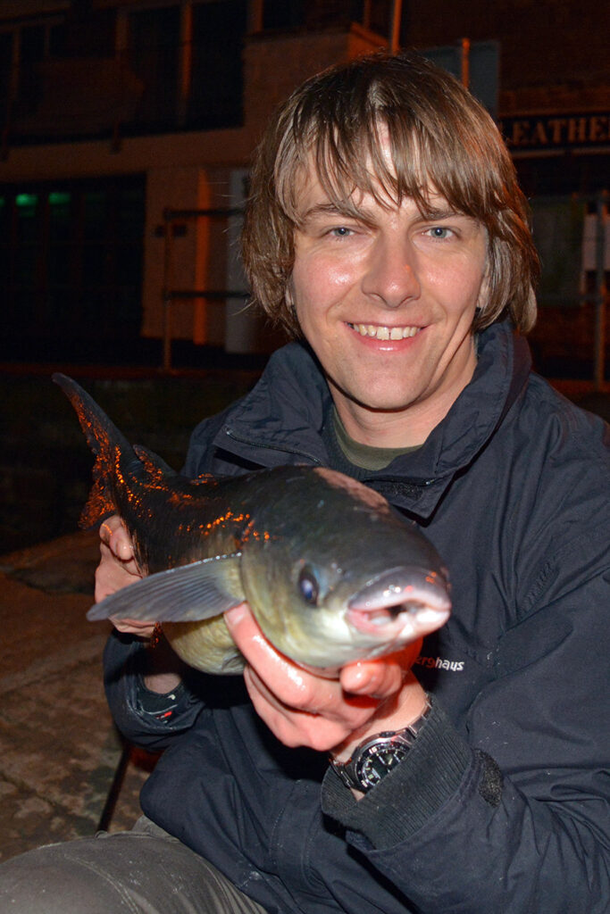 Andrew's PB thick-lipped grey mullet