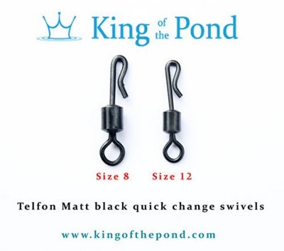 King of the Pond quick-change swivels