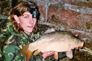 Canal fishing for carp